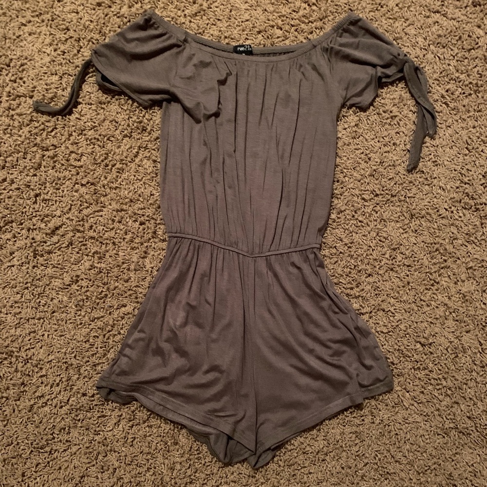 Off the shoulder romper